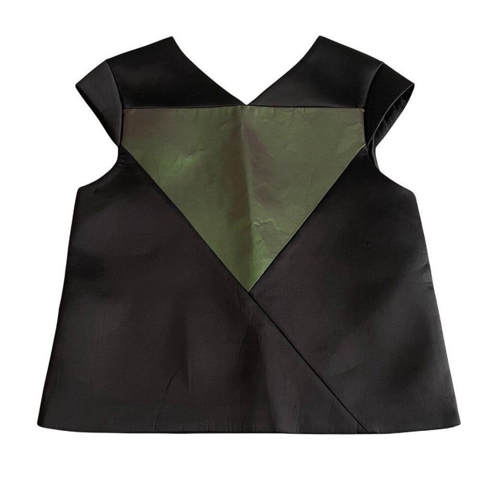 Kate Spade Saturday Diamond Stitch Top Black
